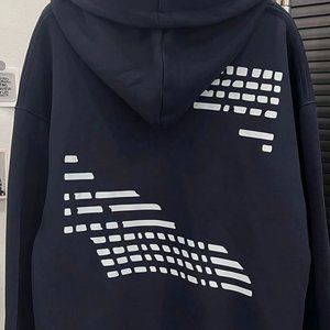 Dark black hoodie